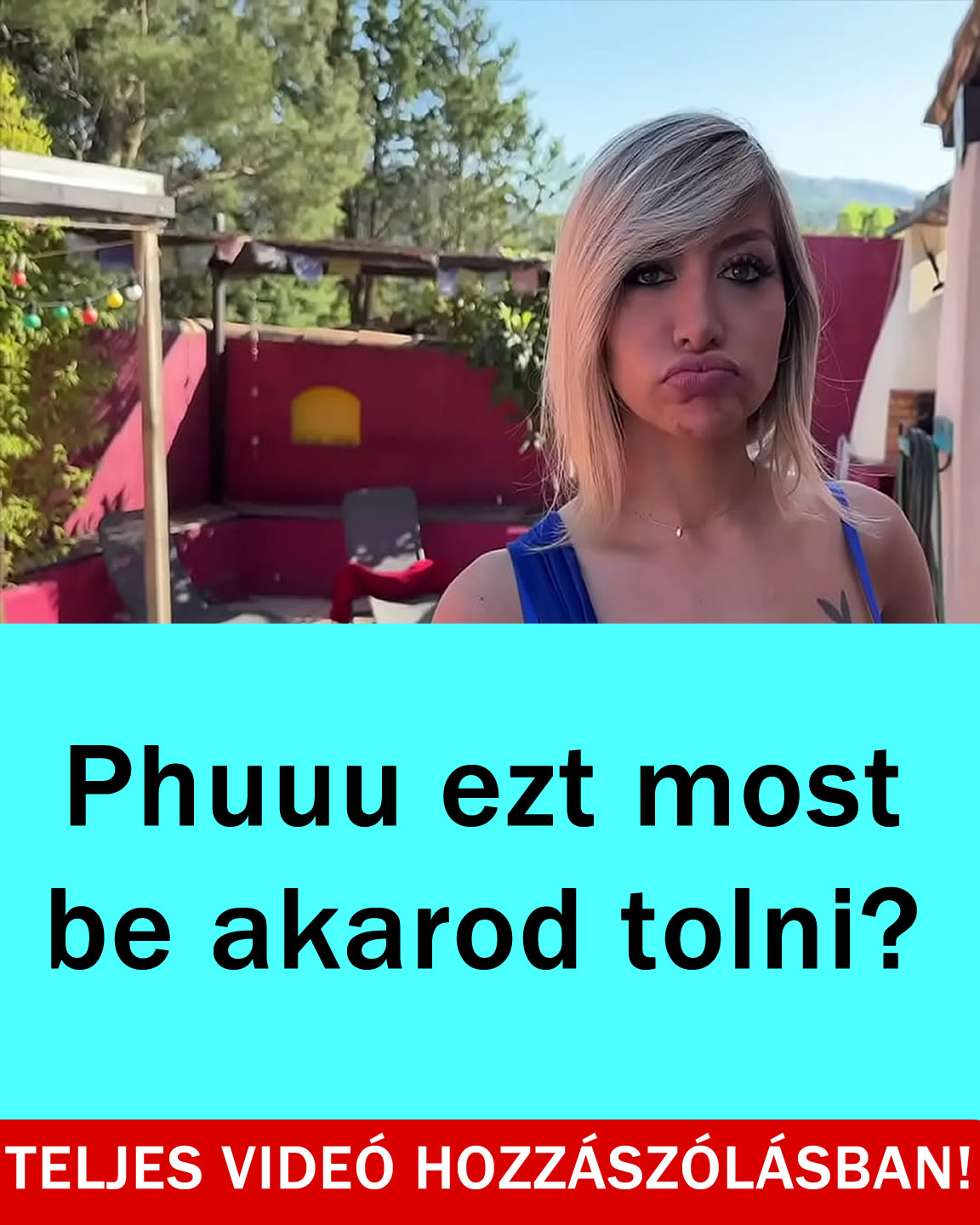 Teljes videó a hozzászólásban!