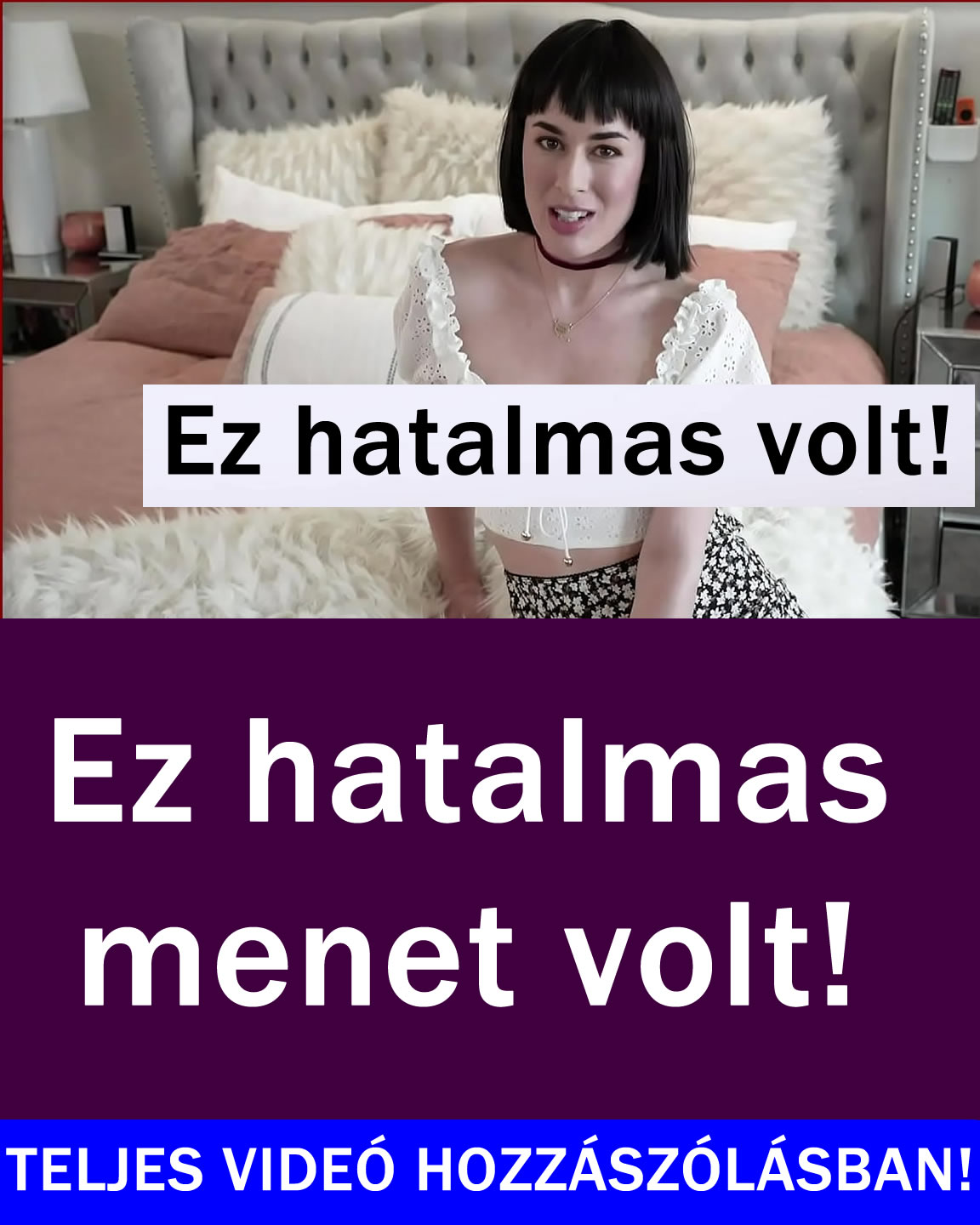 Teljes videó a hozzászólásban!