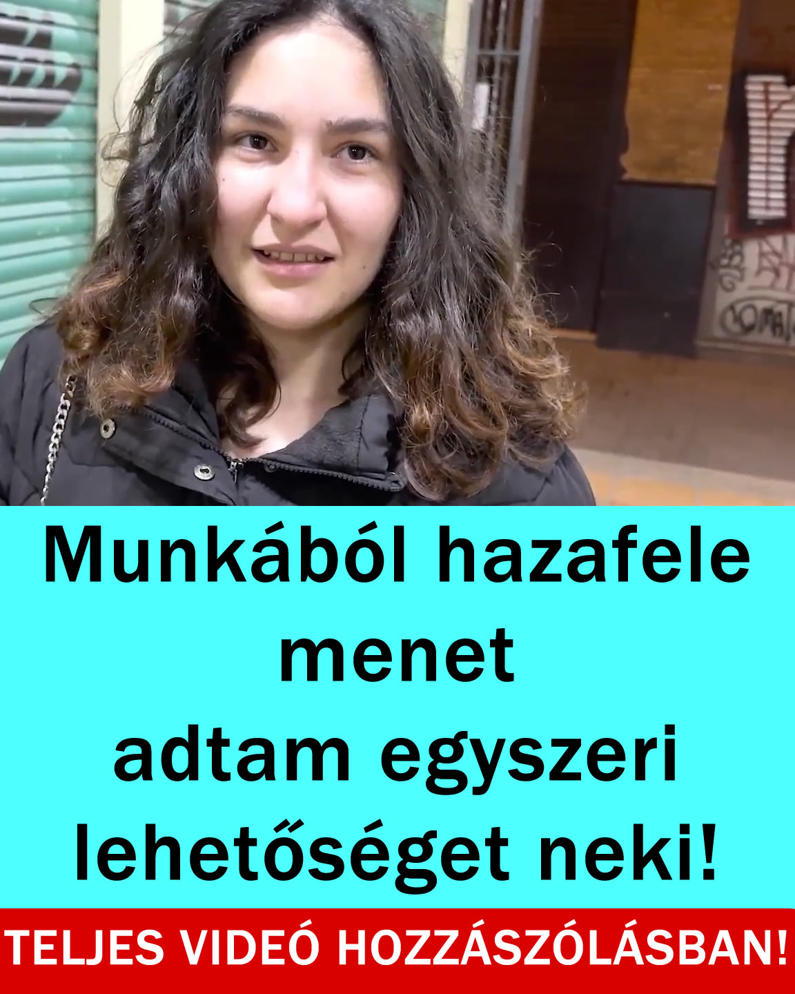 Teljes videó a hozzászólásban!