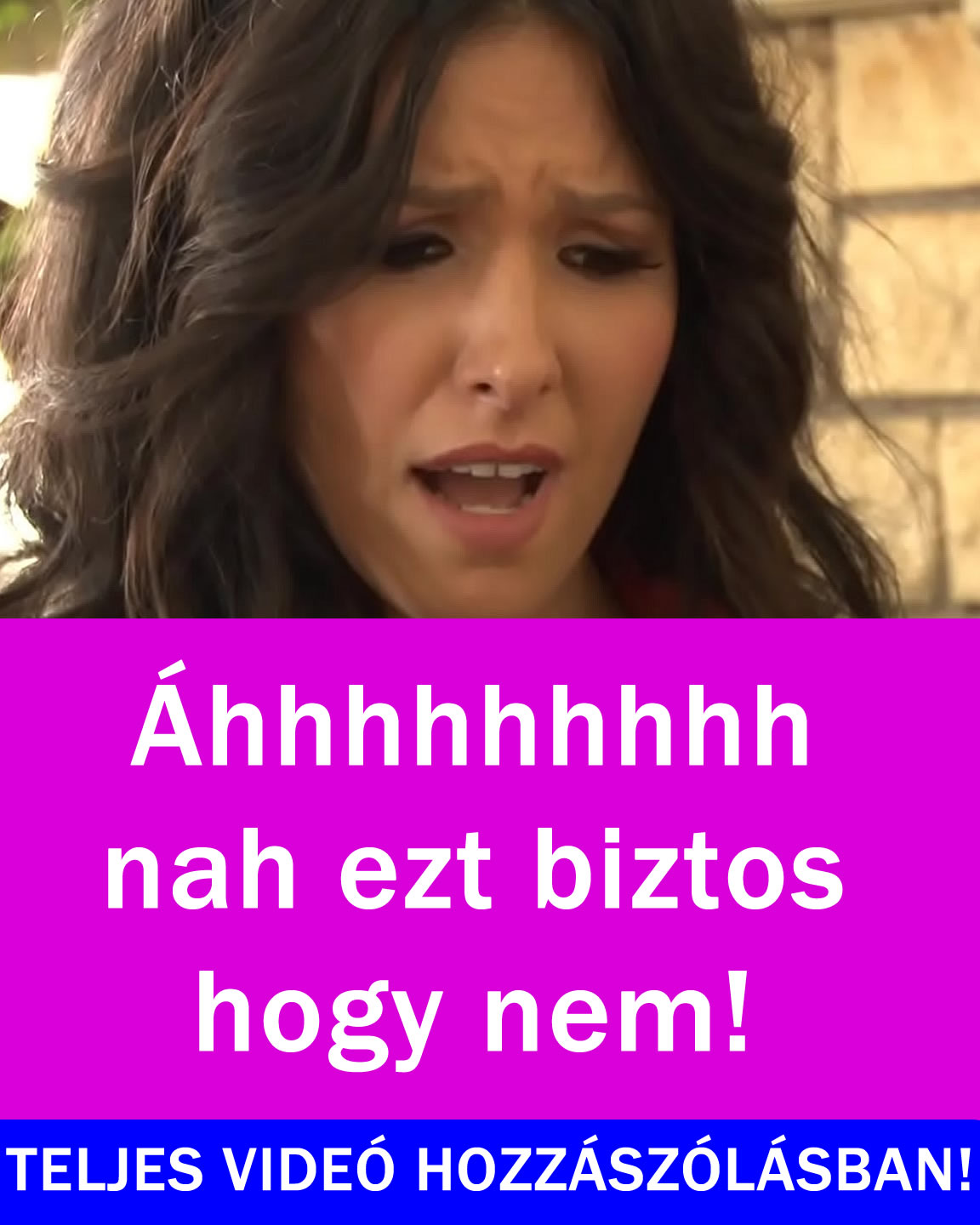 Teljes videó a hozzászólásban!