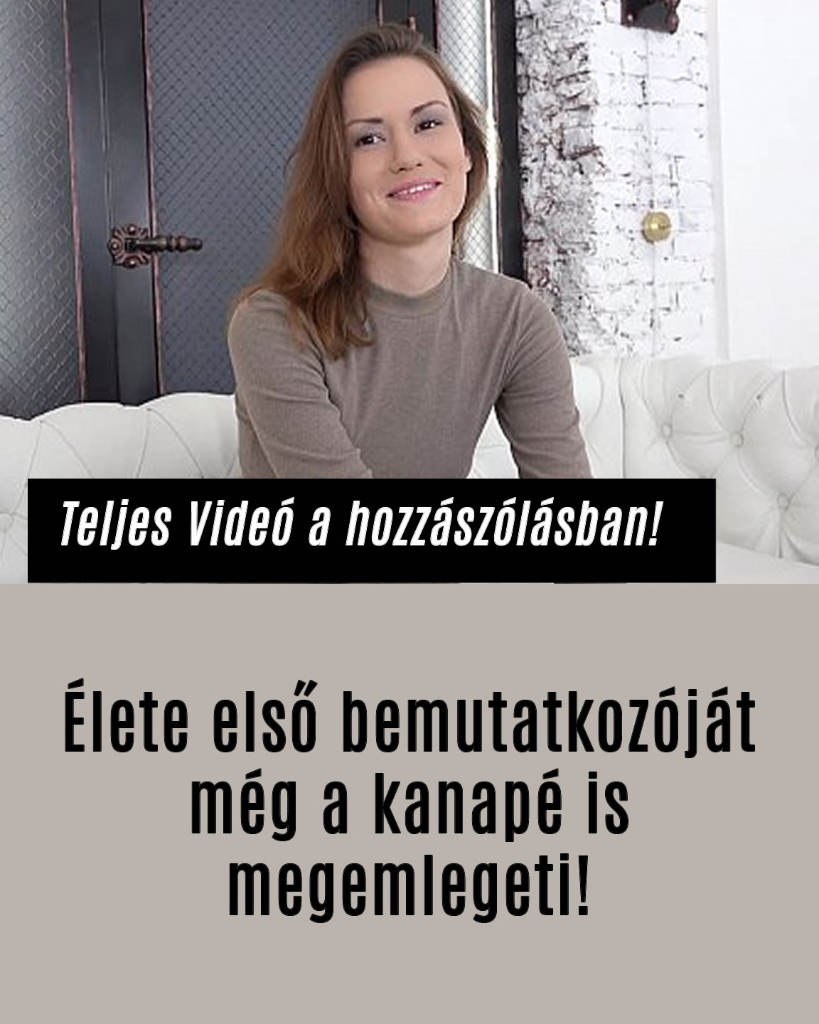 Teljes videó a hozzászólásban!