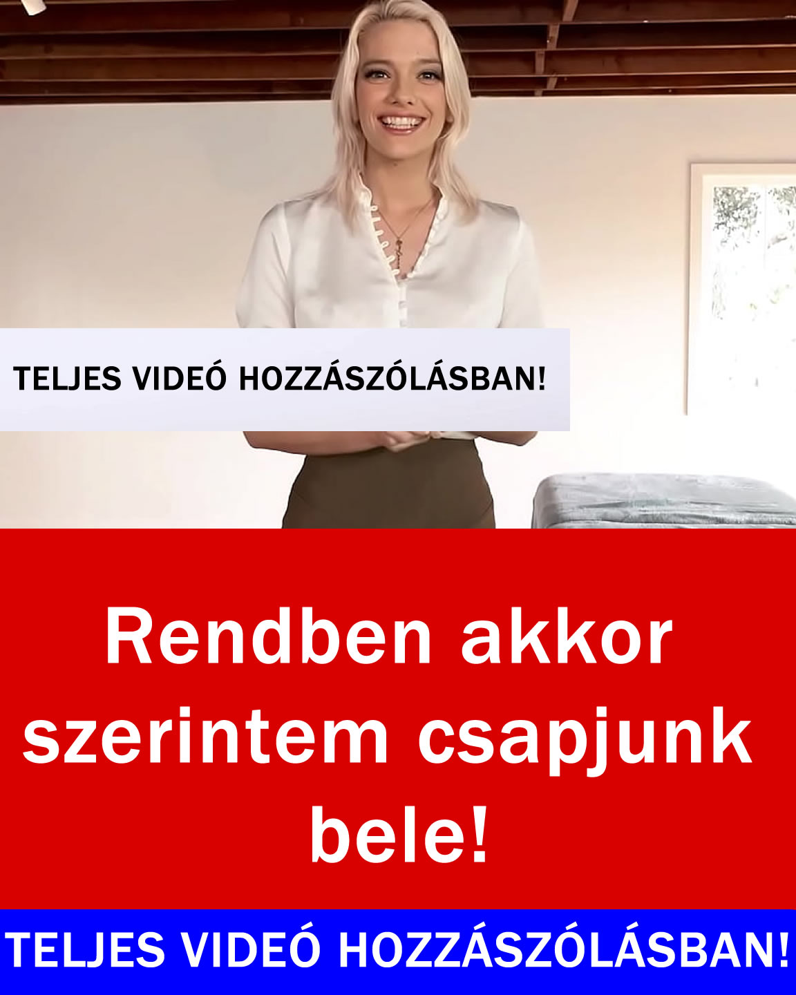 Teljes videó a hozzászólásban!