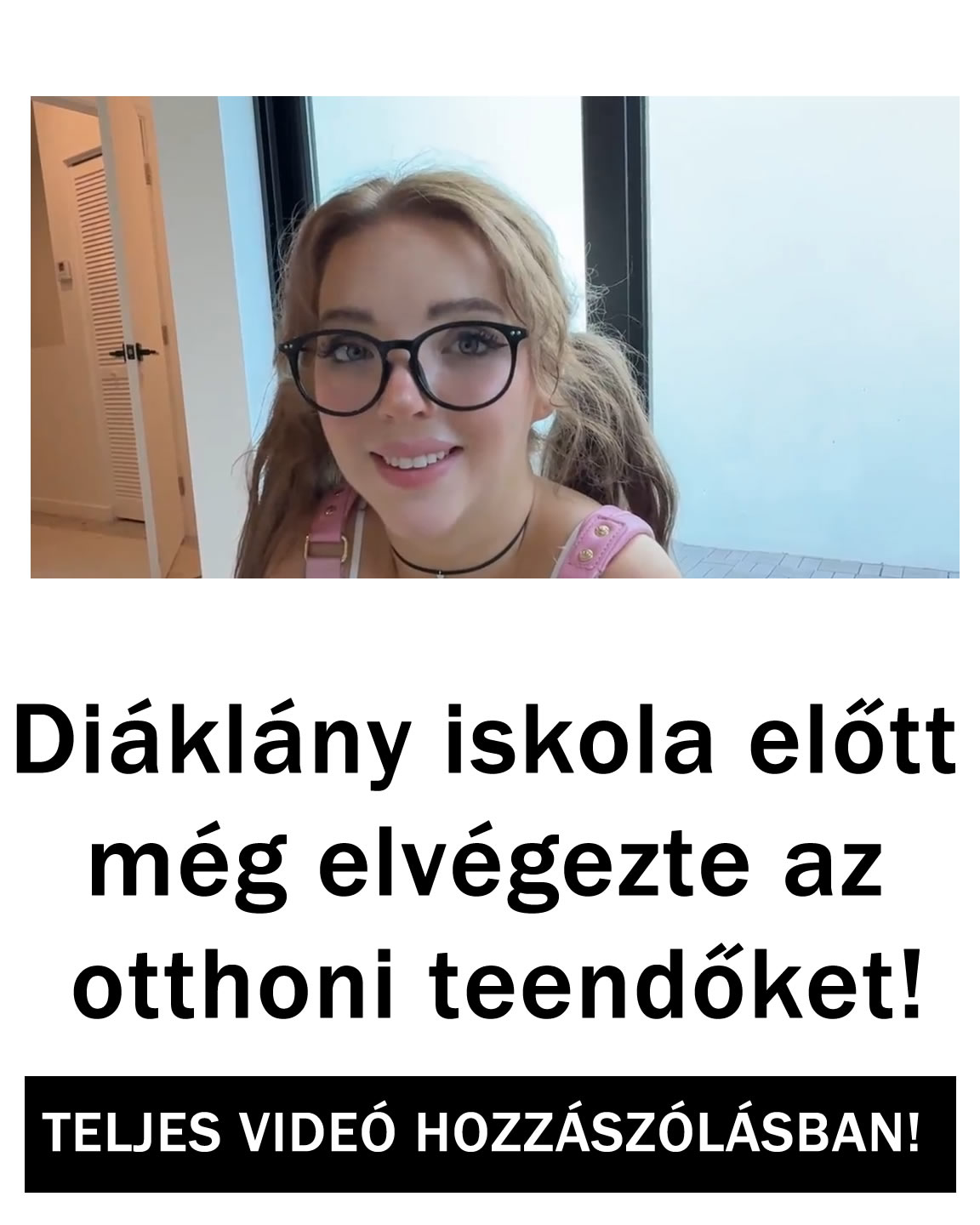 Teljes videó a hozzászólásban!