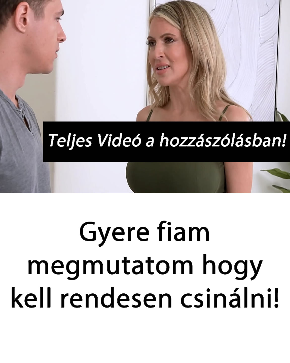 Teljes videó a hozzászólásban!