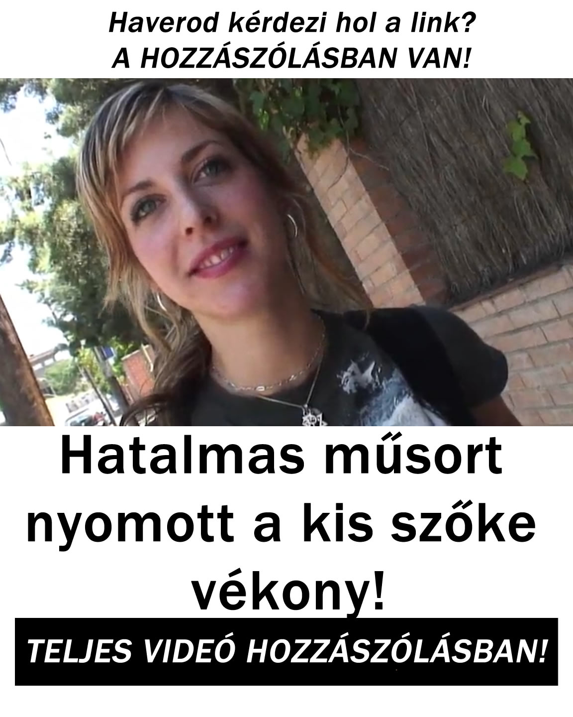 Teljes videó a hozzászólásban!