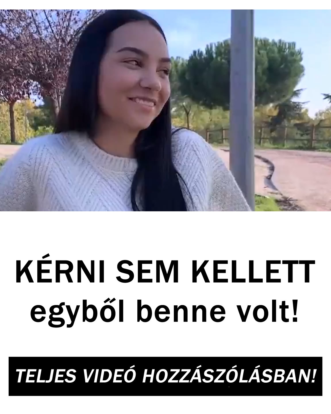 Teljes videó a hozzászólásban!