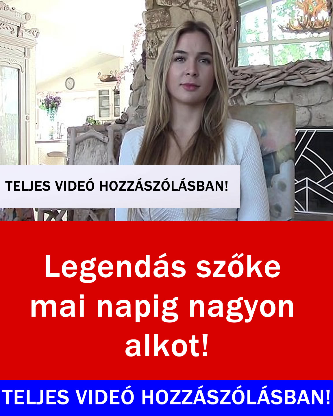 Teljes videó a hozzászólásban!