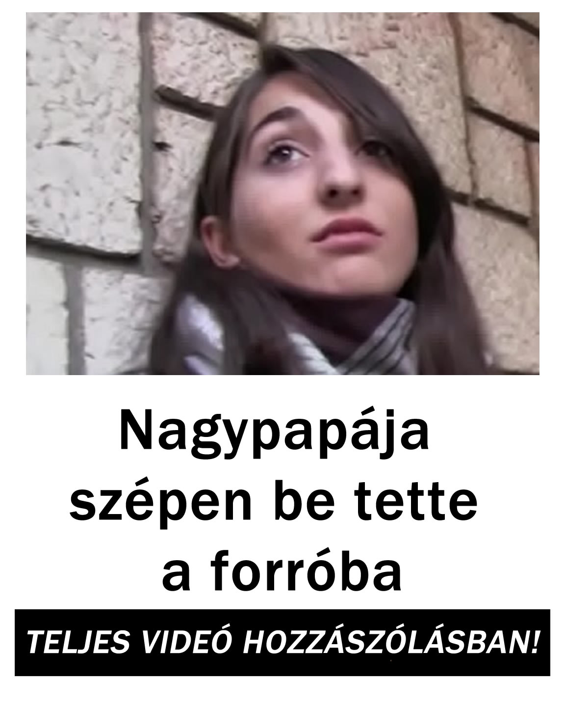 Teljes videó a hozzászólásban!