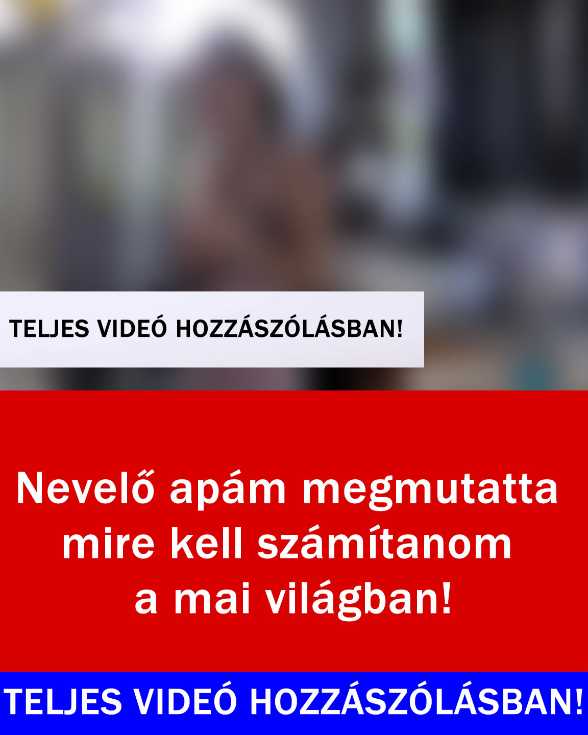Teljes videó a hozzászólásban!