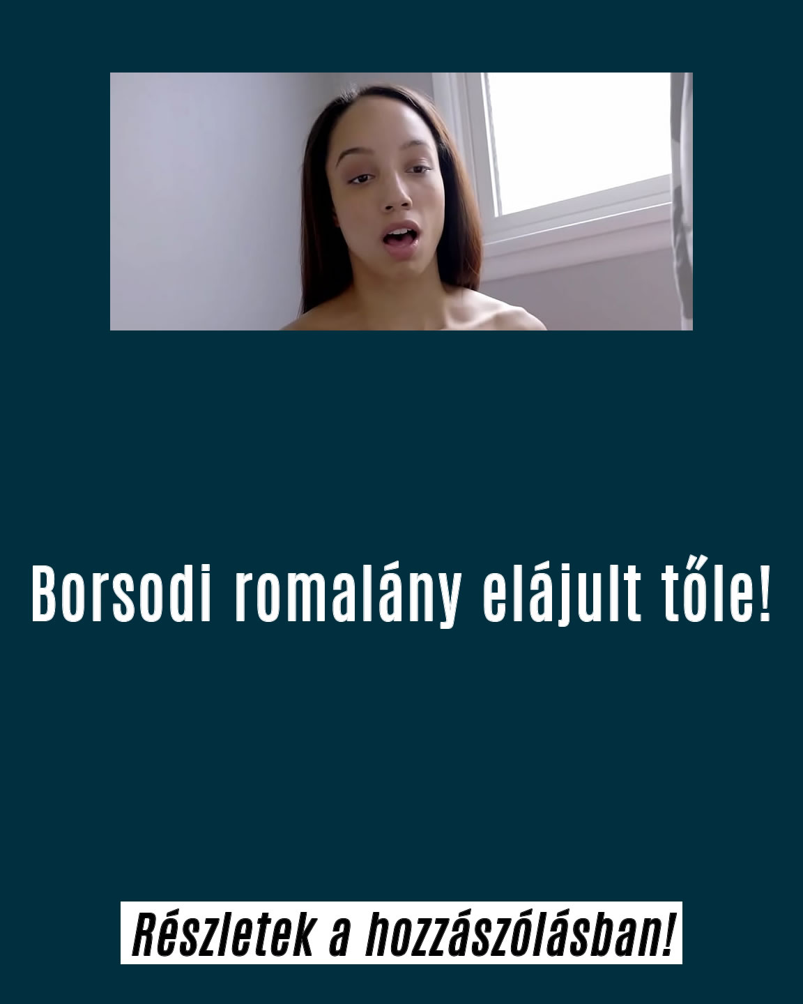Teljes videó a hozzászólásban!