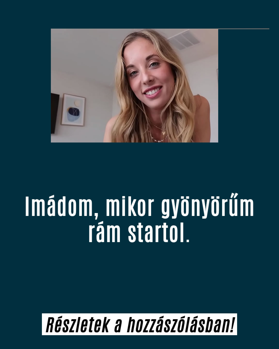 Teljes videó a hozzászólásban!