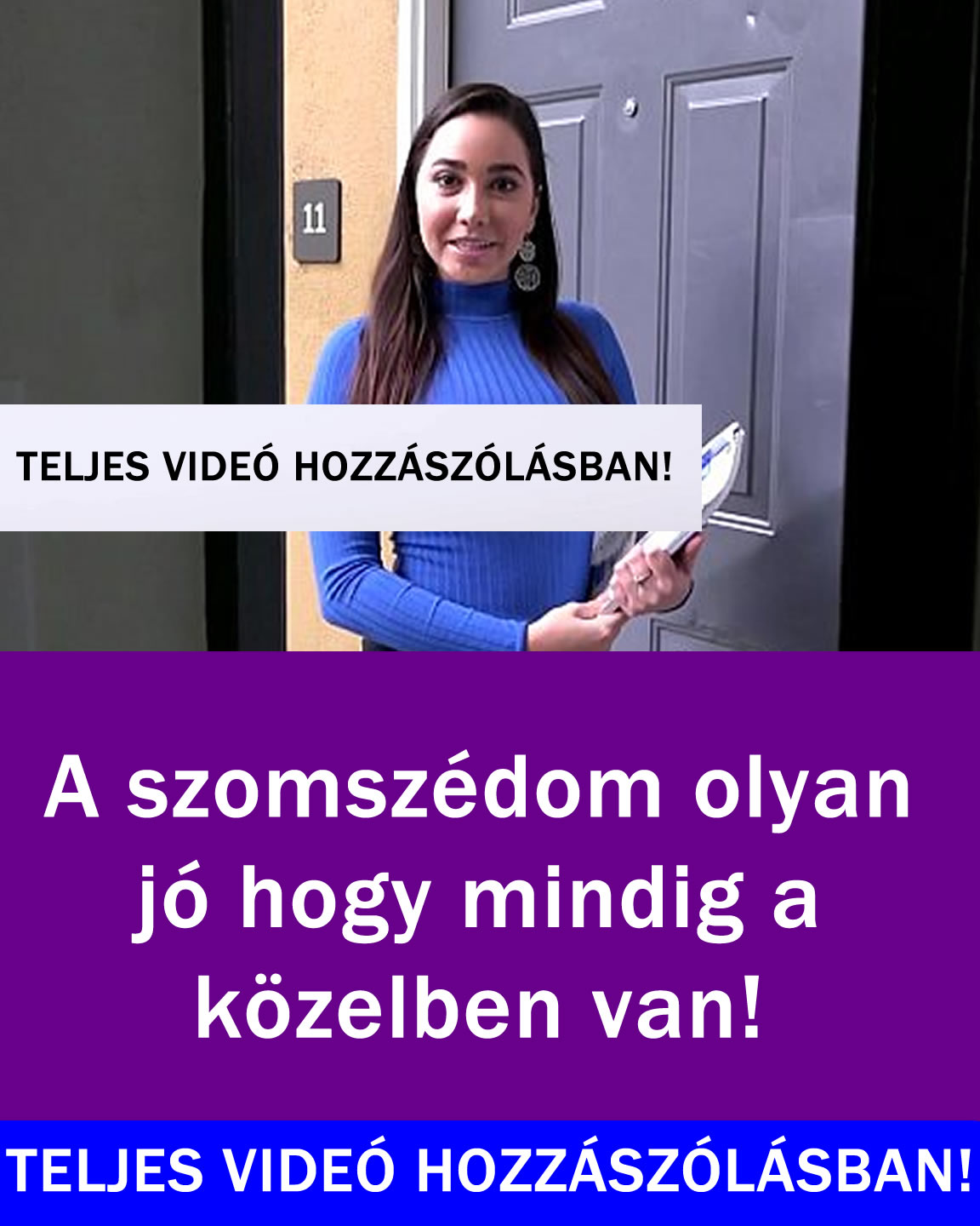Teljes videó a hozzászólásban!