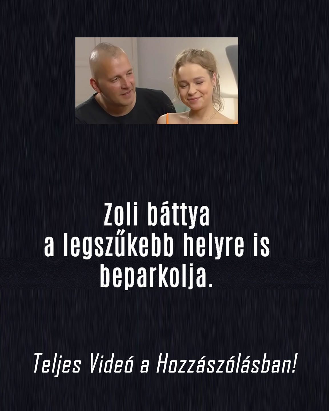 Teljes videó a hozzászólásban!