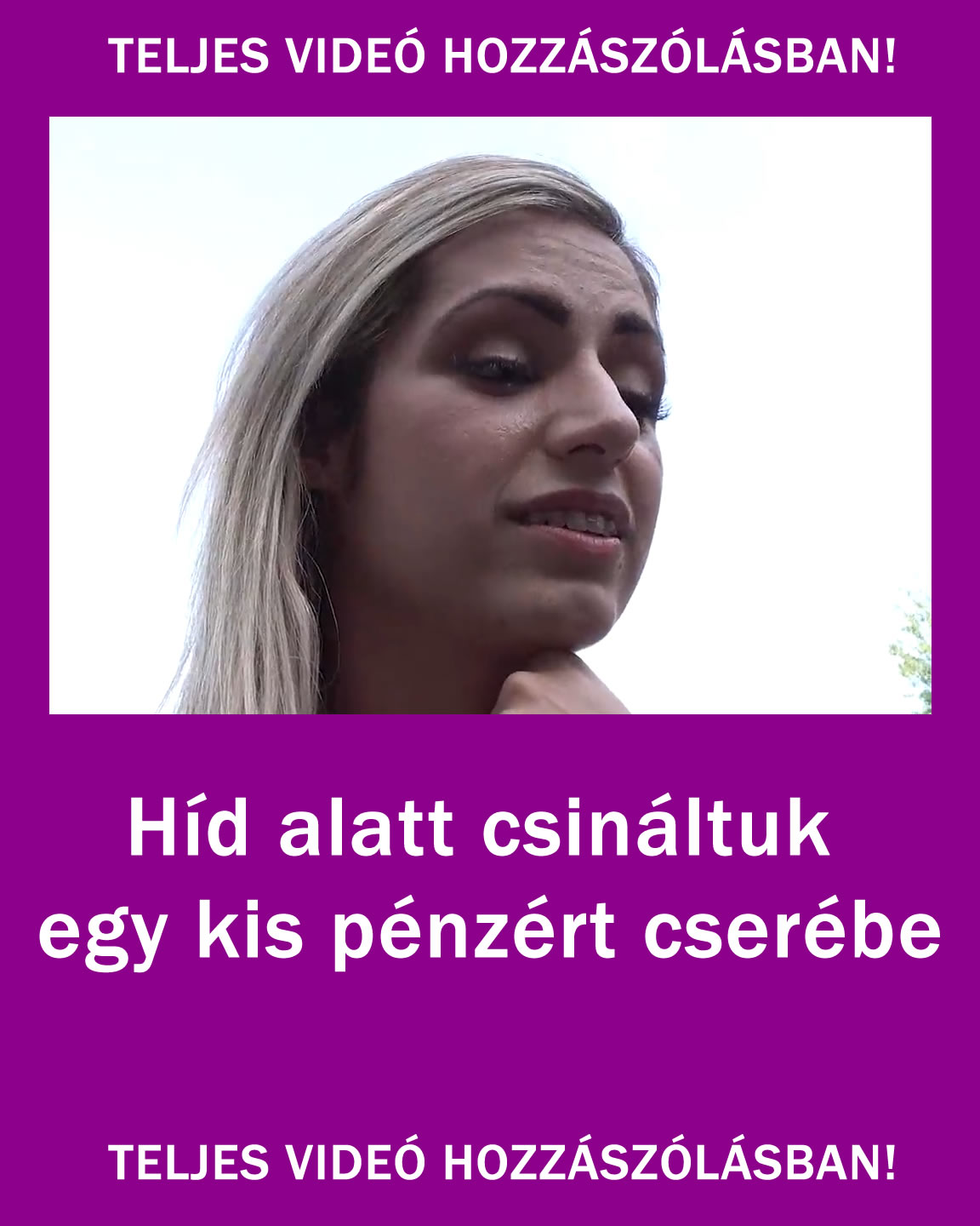 Teljes videó a hozzászólásban!