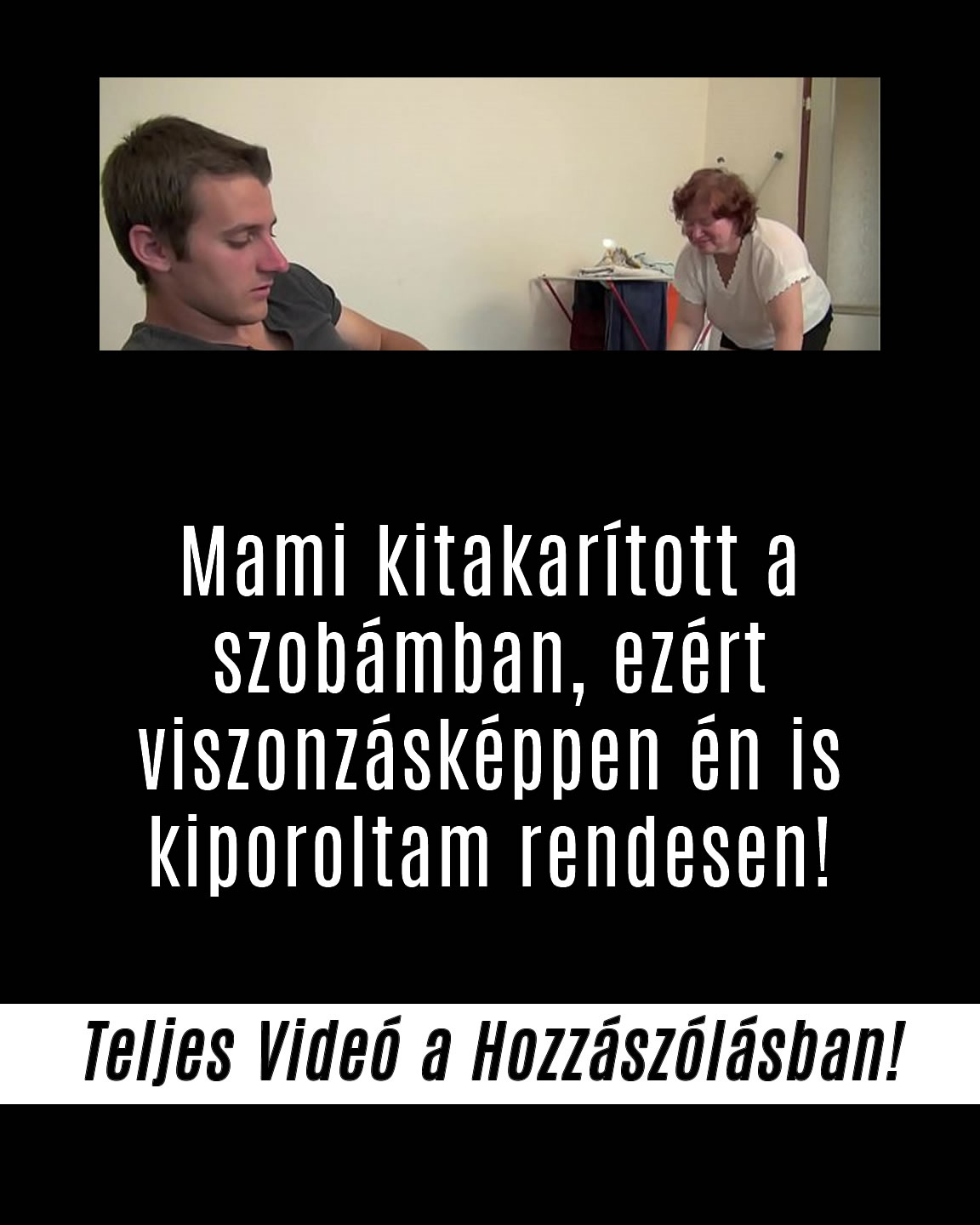 Teljes videó a hozzászólásban!