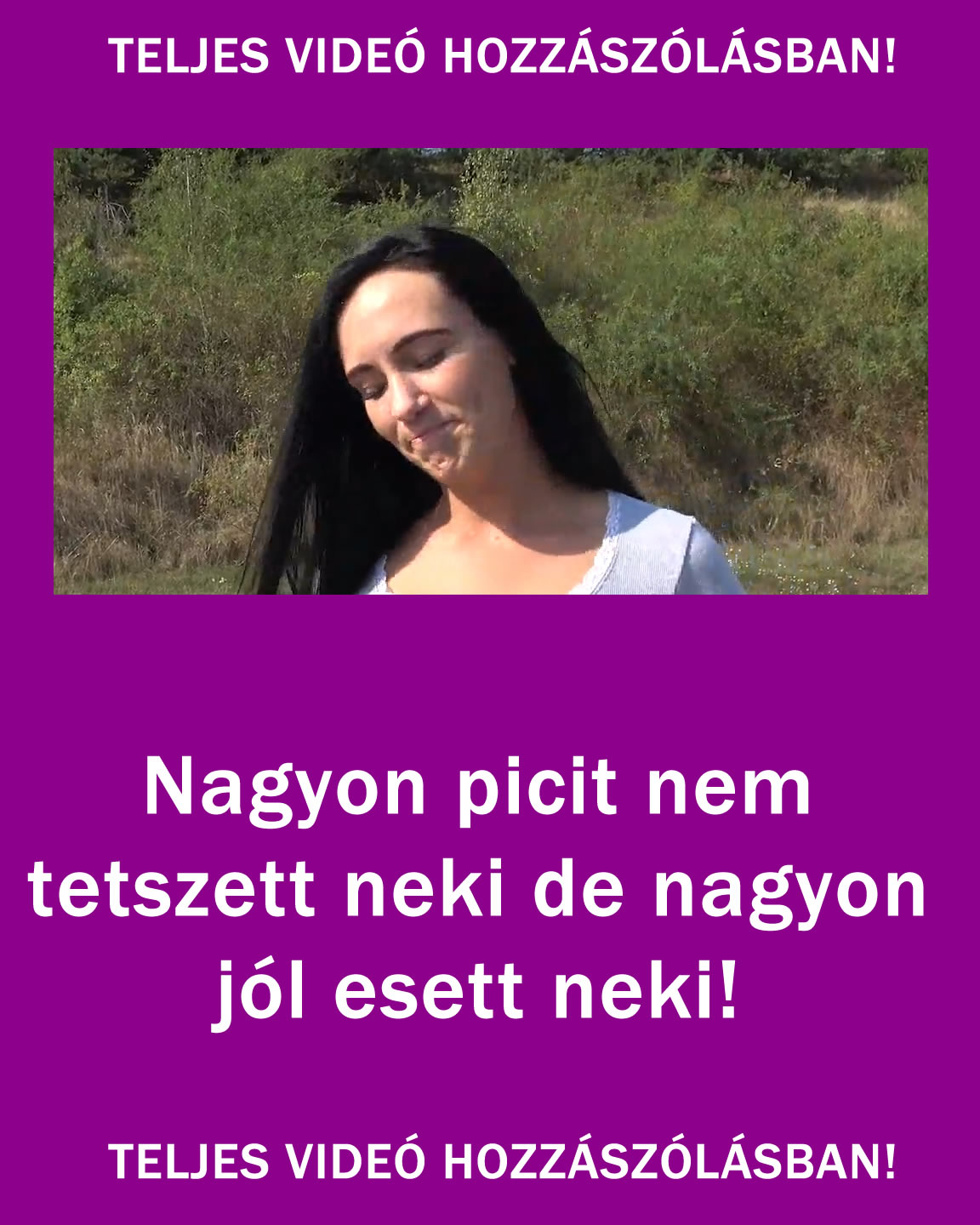 Teljes videó a hozzászólásban!
