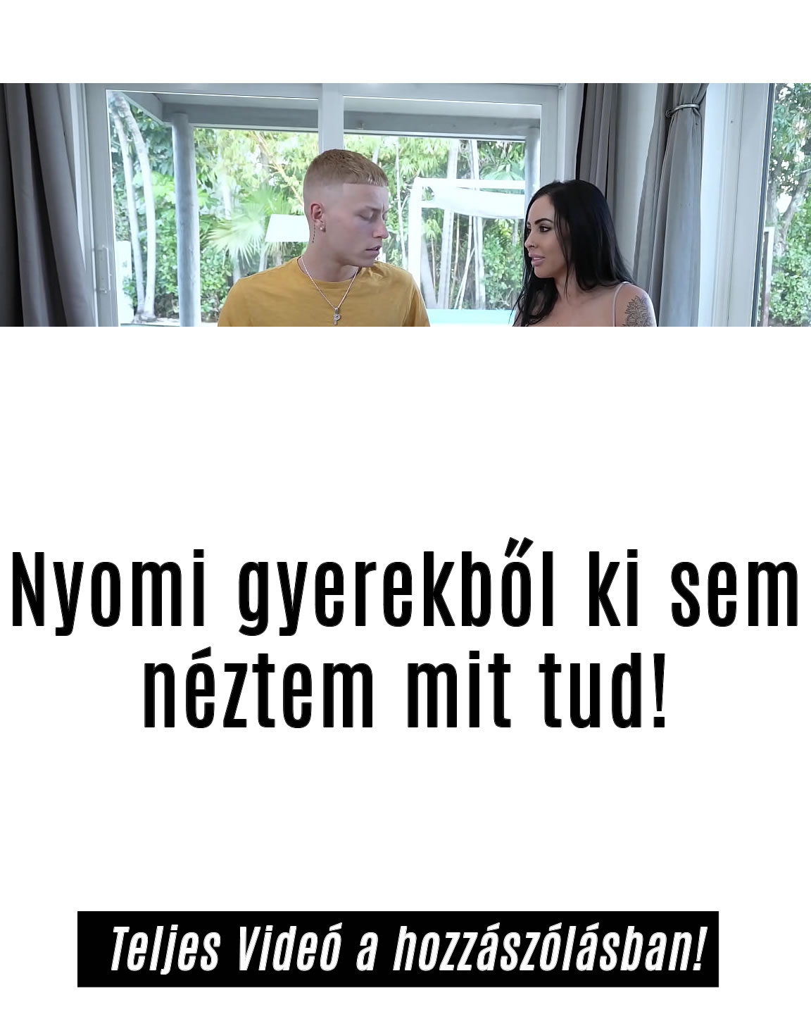 Teljes videó a hozzászólásban!