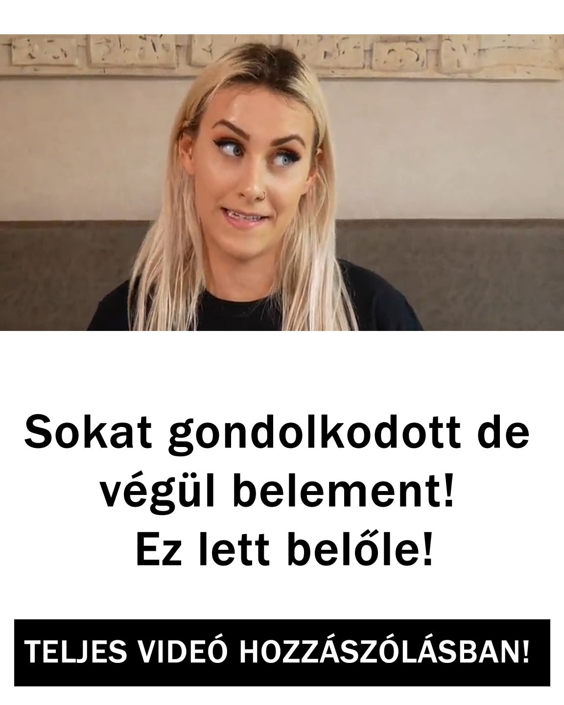 Teljes videó a hozzászólásban!