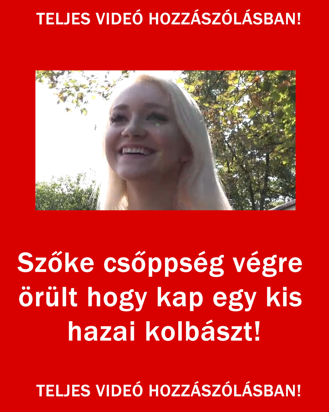 Teljes videó a hozzászólásban!