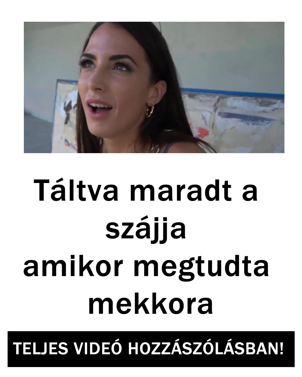 Teljes videó a hozzászólásban!