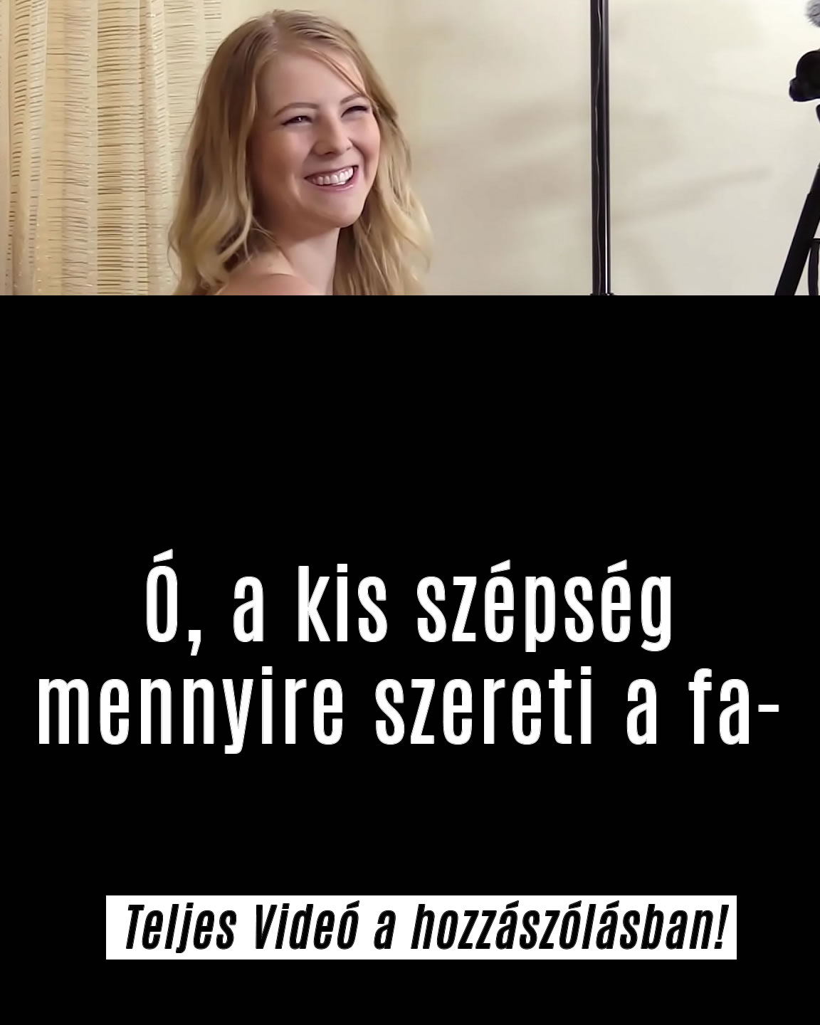 Teljes videó a hozzászólásban!