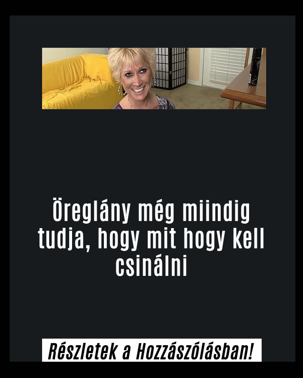 Teljes videó a hozzászólásban!