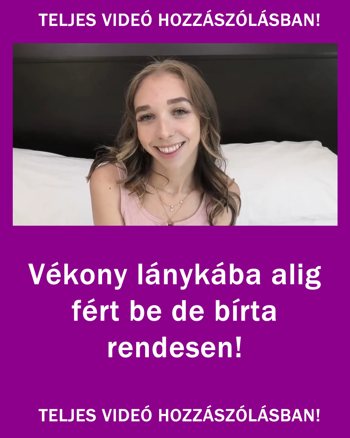 Teljes videó a hozzászólásban!
