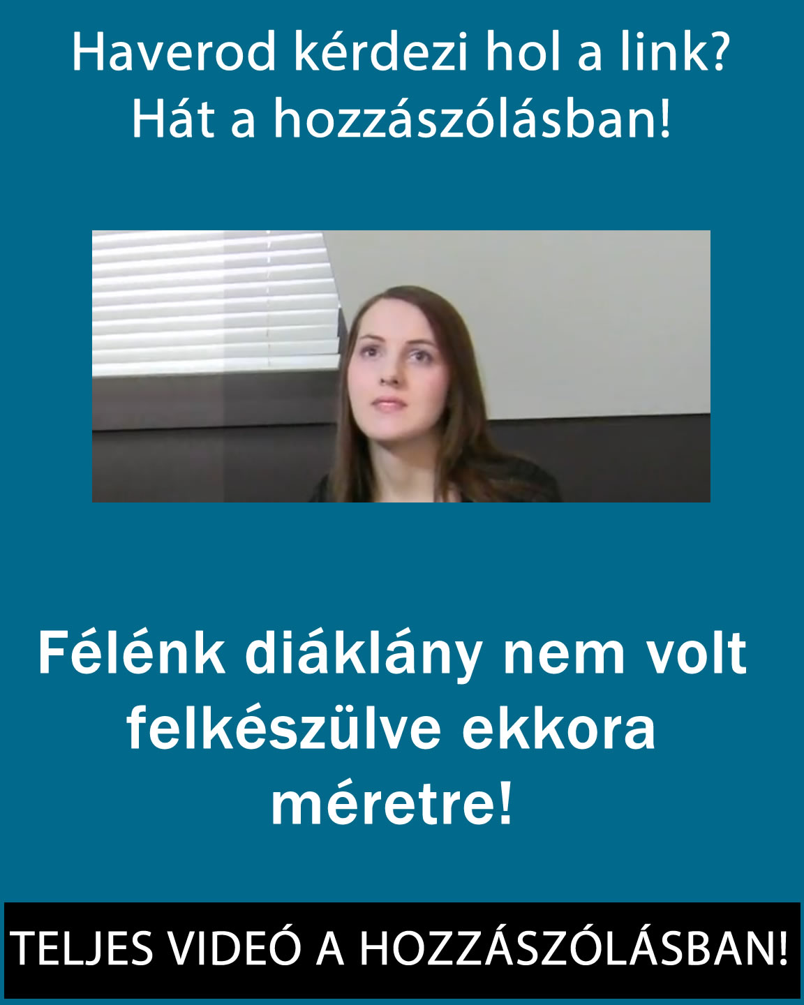 Teljes videó a hozzászólásban!