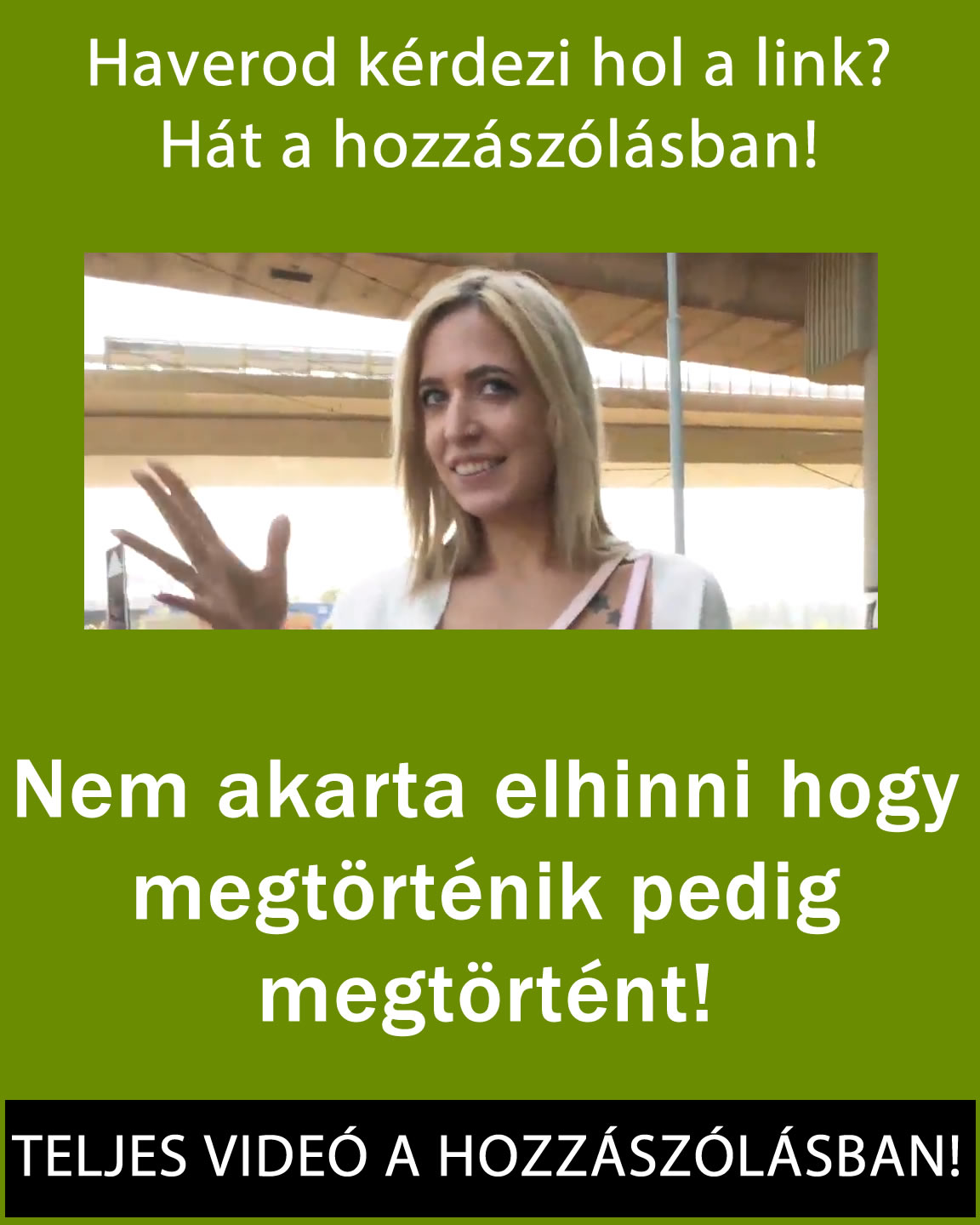 Teljes videó a hozzászólásban!