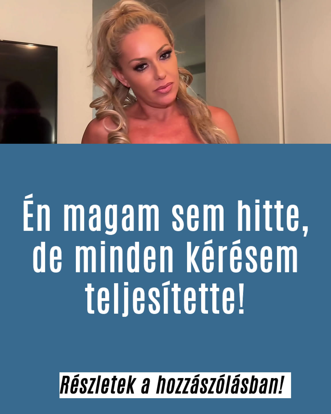 Teljes videó a hozzászólásban!