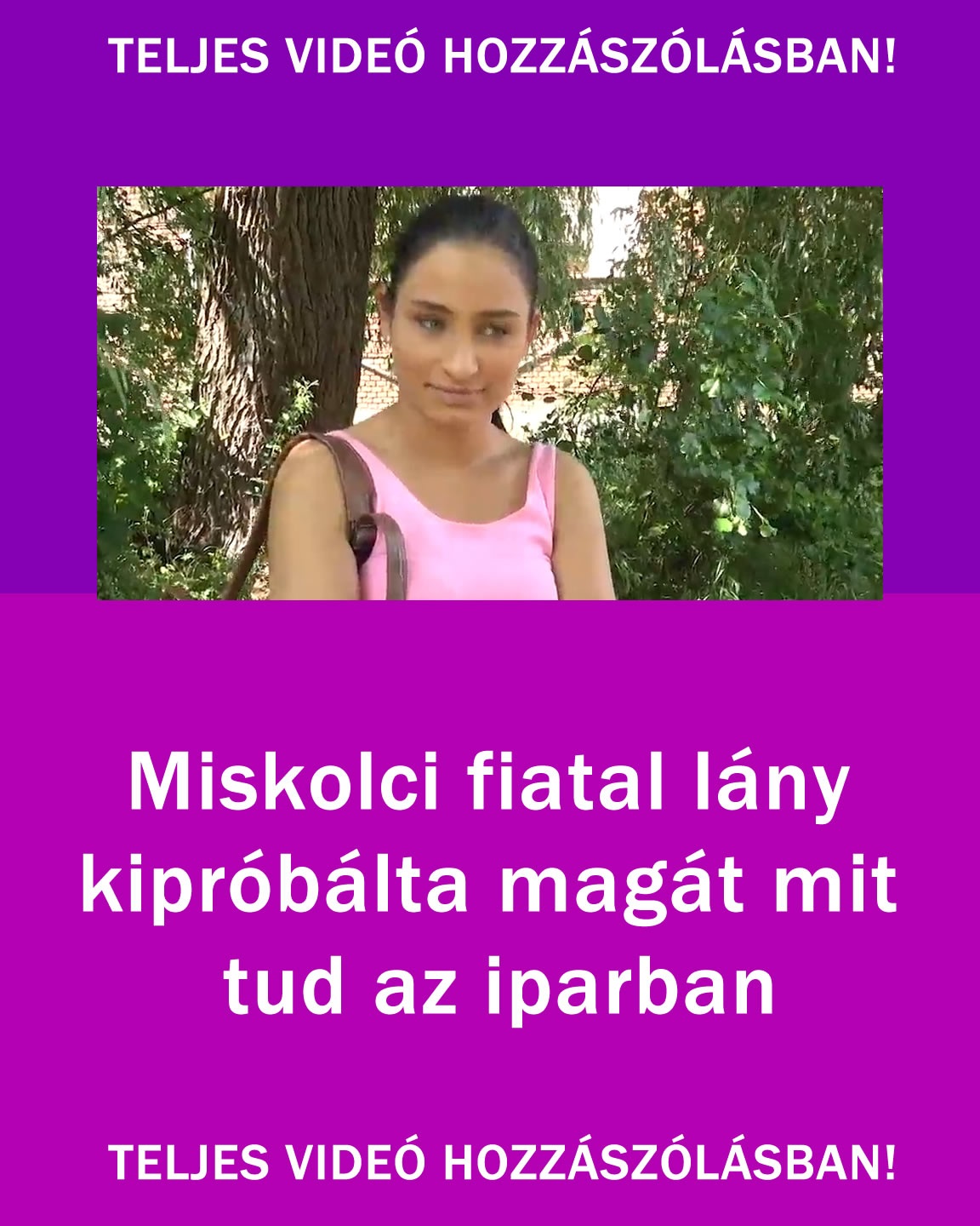 Teljes videó a hozzászólásban!