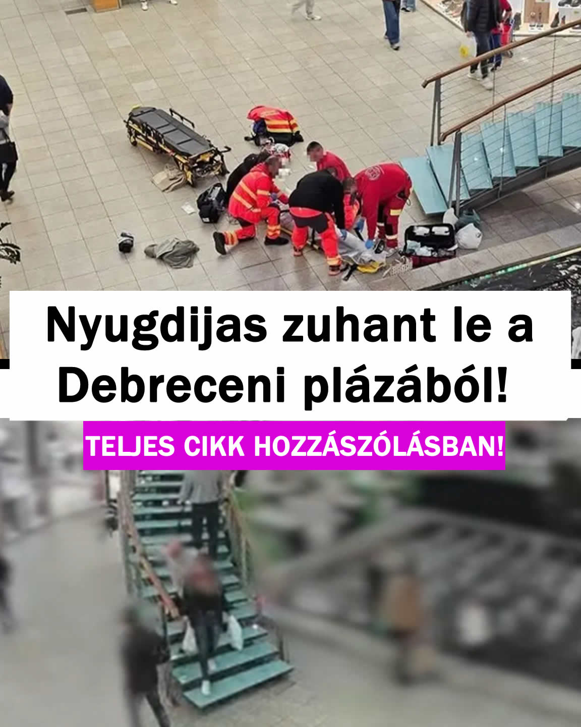 Nyugdíjas zuh/nt le a Debreceni plázából!