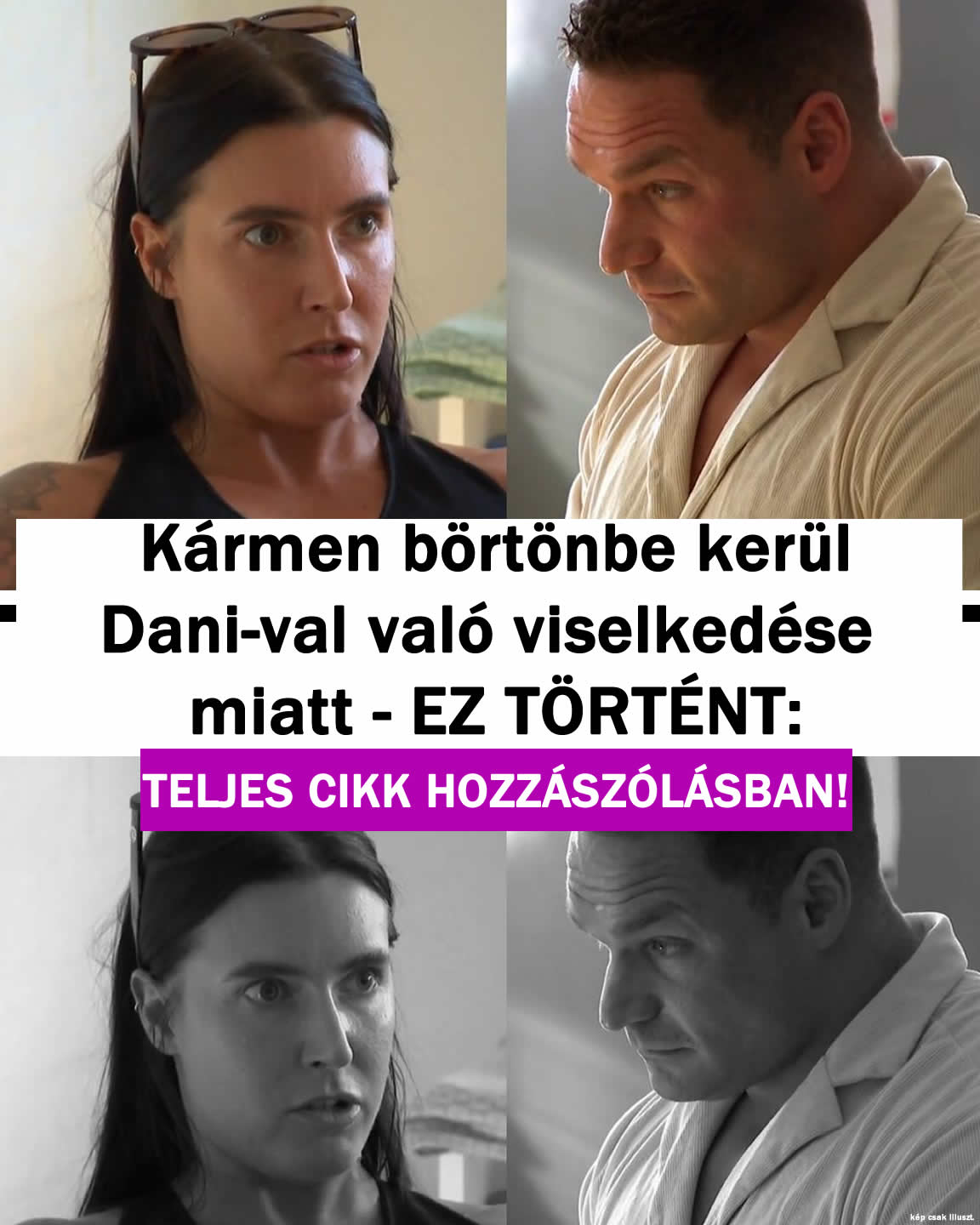 Kármen börtönbe kerül – EZ TÖRTÉNT MEGINT: