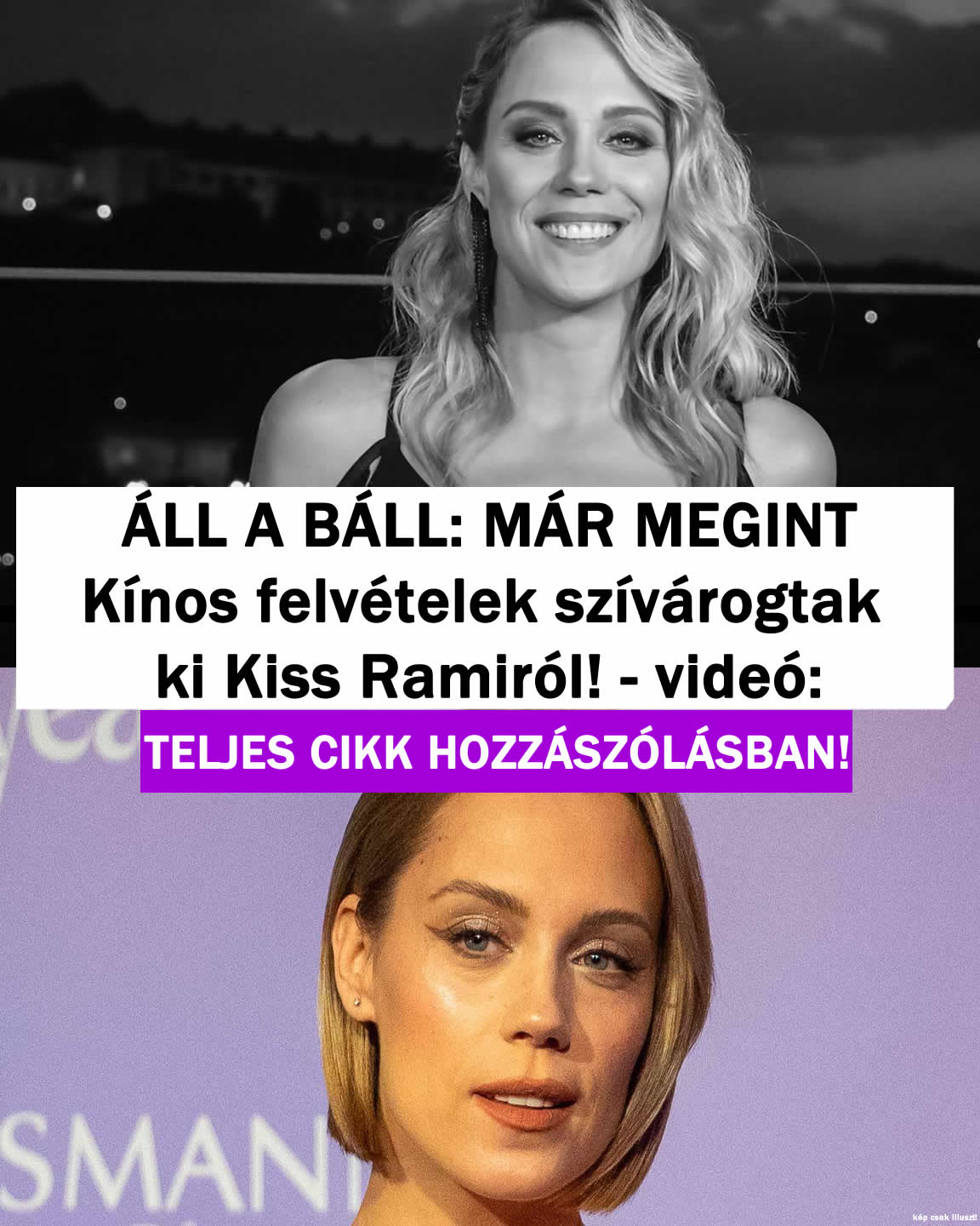 Megint kínos felvételek szivárogtak ki Kiss Rami-ról!