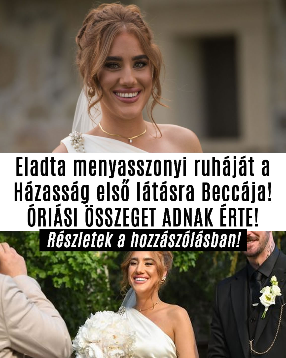 Ennyiért kelt el Becca ruhája!