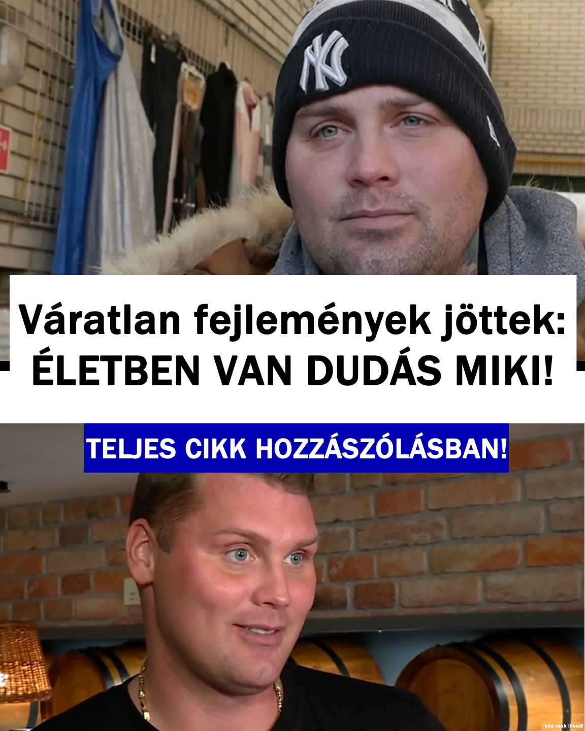 Váratlan fejlemények jöttek!